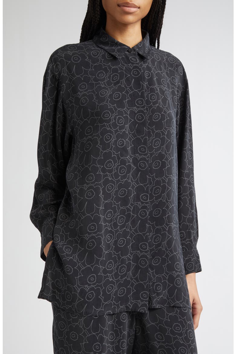 Runsas Piirto Unikko Cupro Button-Up Shirt (Women) | Nordstromrack