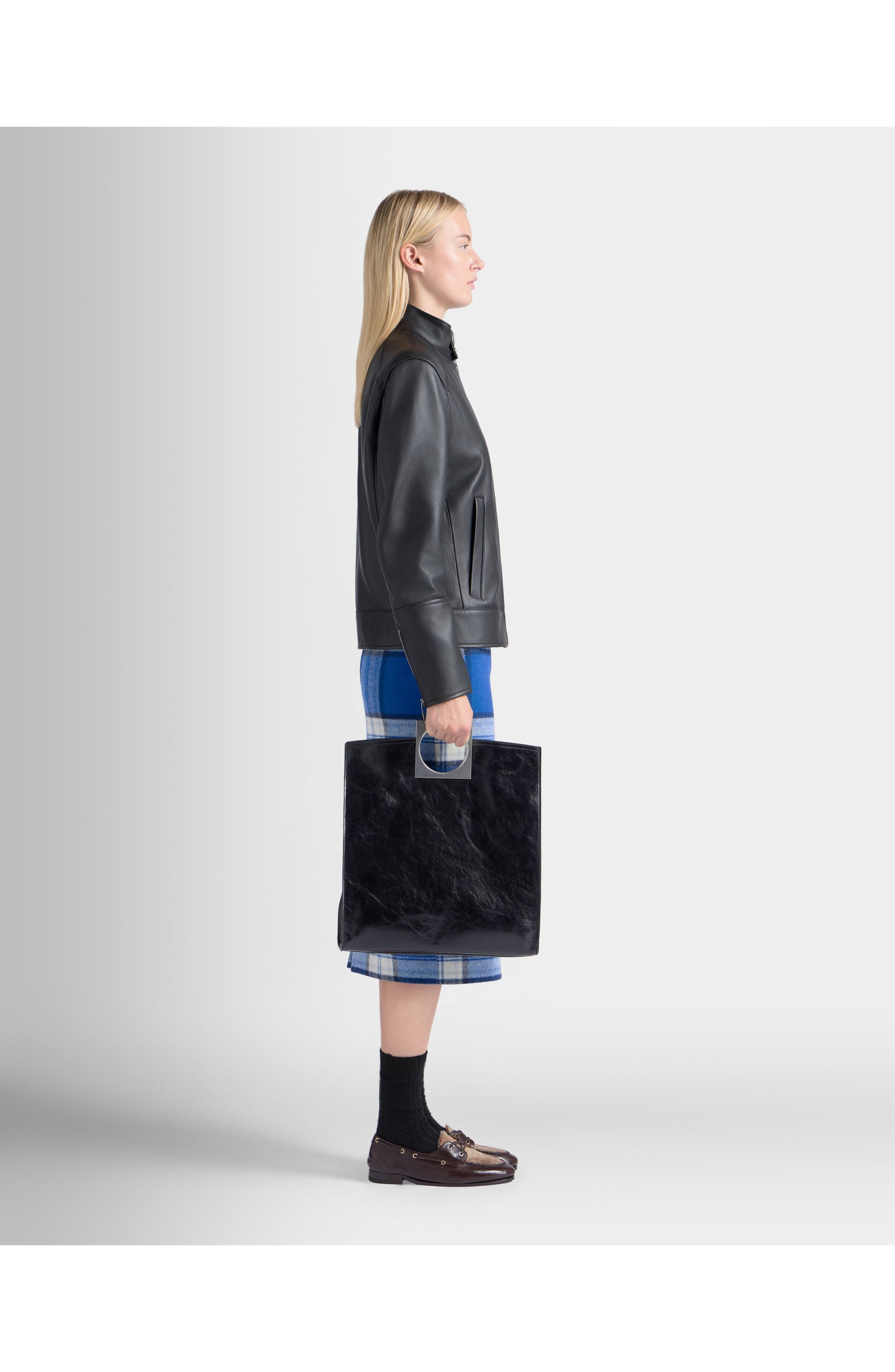 Bally Anni Foldable Tote, Alternate, color, Black