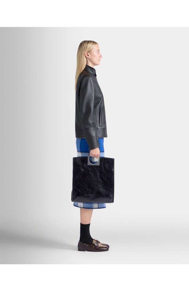 Bally Anni Foldable Tote, Alternate, color, Black