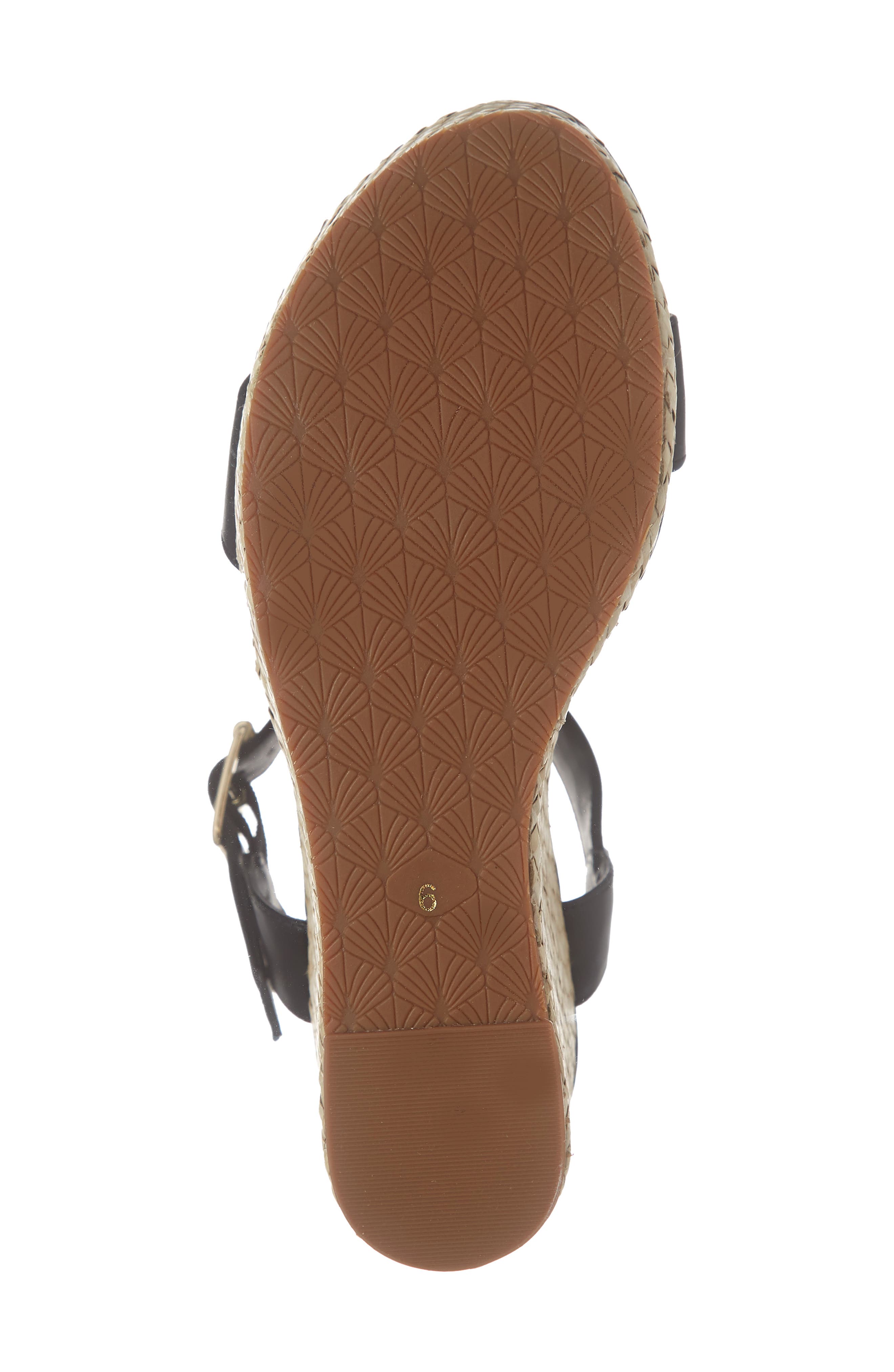 BC Footwear Peonies Vegan Wedge Sandal, Alternate, color, 