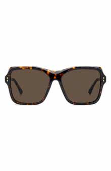 IM 0193/S 58mm Rectangular Sunglasses