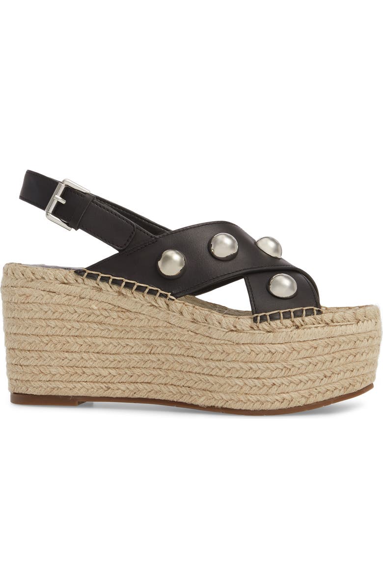 Marc Fisher LTD Rella Espadrille Platform Sandal, Alternate, color,