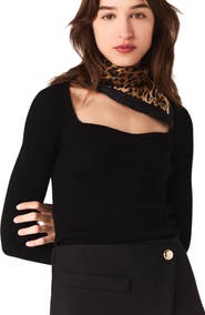 maje Rib knit sweater