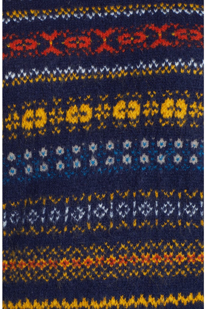 Fair Isle Sweater (Nordstrom Exclusive), Alternate, color, NAVY MARITIME FAIRISLE