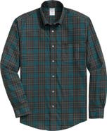 Brooks Brothers Regular Fit Twill Non-Iron Stretch Button-Down Shirt