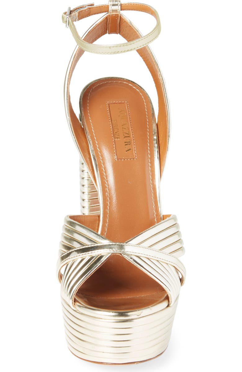 Aquazzura Platform Sandal, Alternate, color,