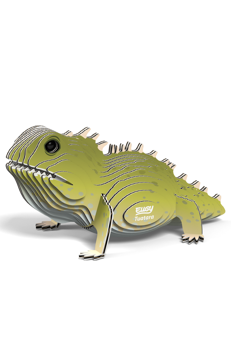 Eugy Puzzles Tuatara 3D Puzzle, Alternate, color, NO COLOR