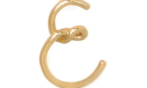 Kate Spade New York Initial Pendant Necklace In Gold - E