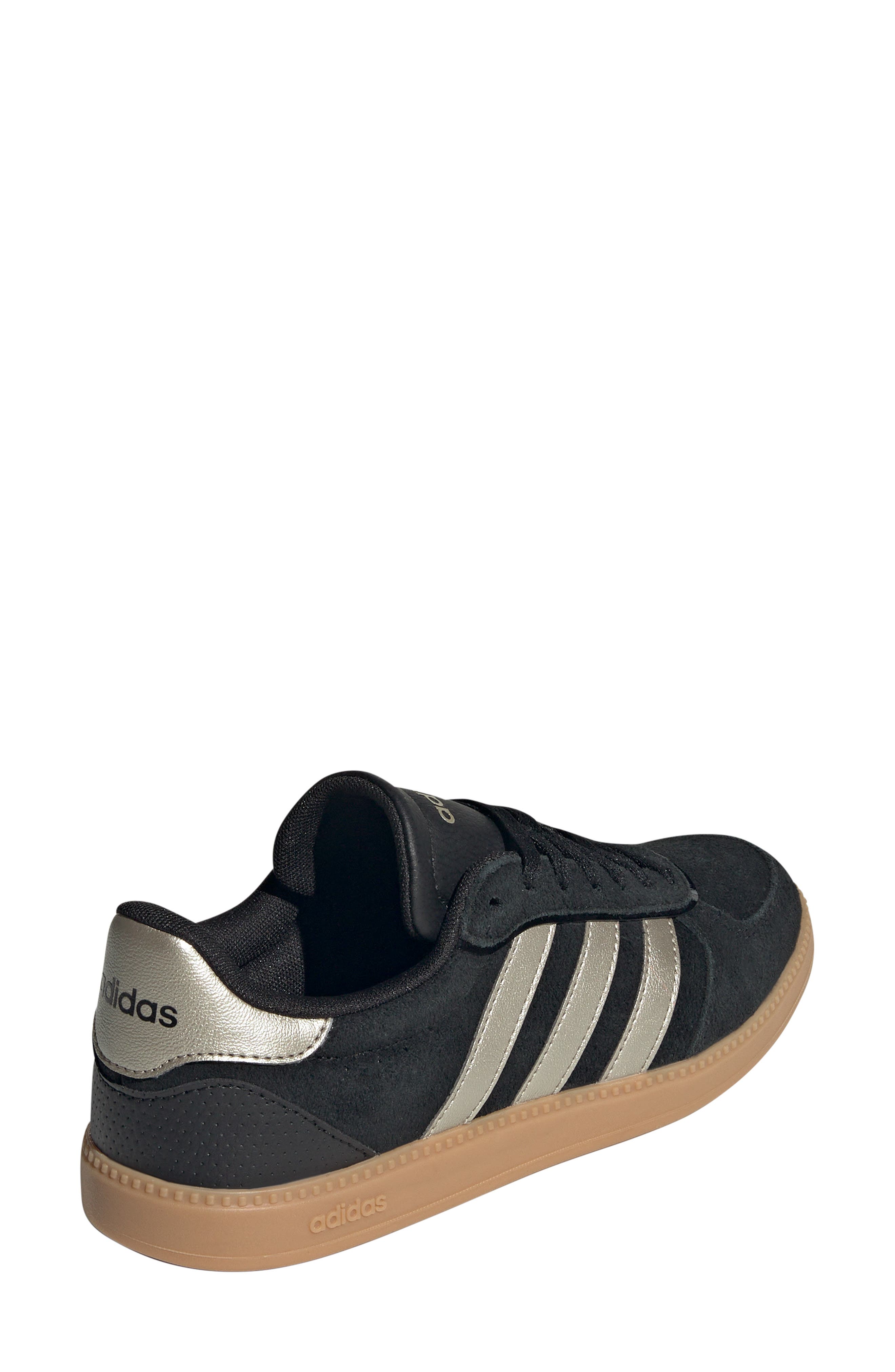 adidas Breaknet Sleek Sneaker, Alternate, color, Black/ Cyber Metallic/ Gum