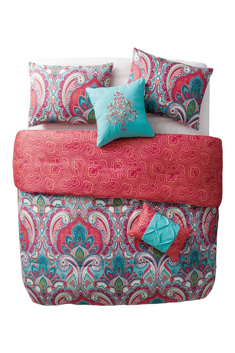 Casa Real Comforter 5-Piece Set, Main, color, MULTI