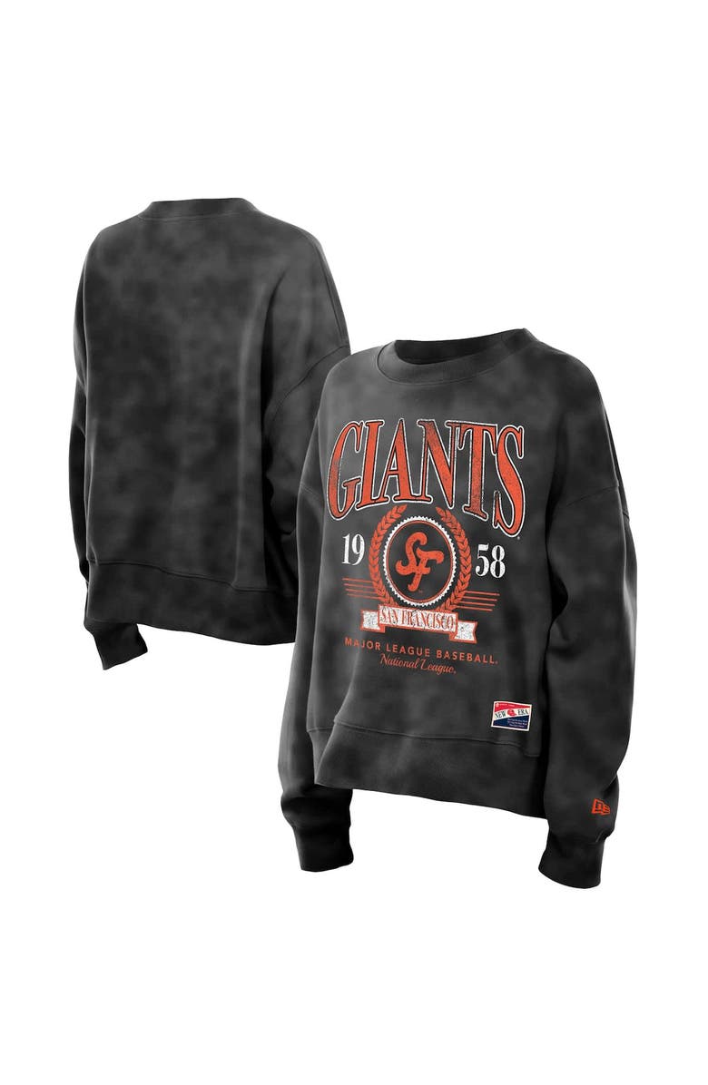 New Era Women's New Era  Black San Francisco Giants 2025 City Connect Pullover Sweatshirt, Alternate, color, 