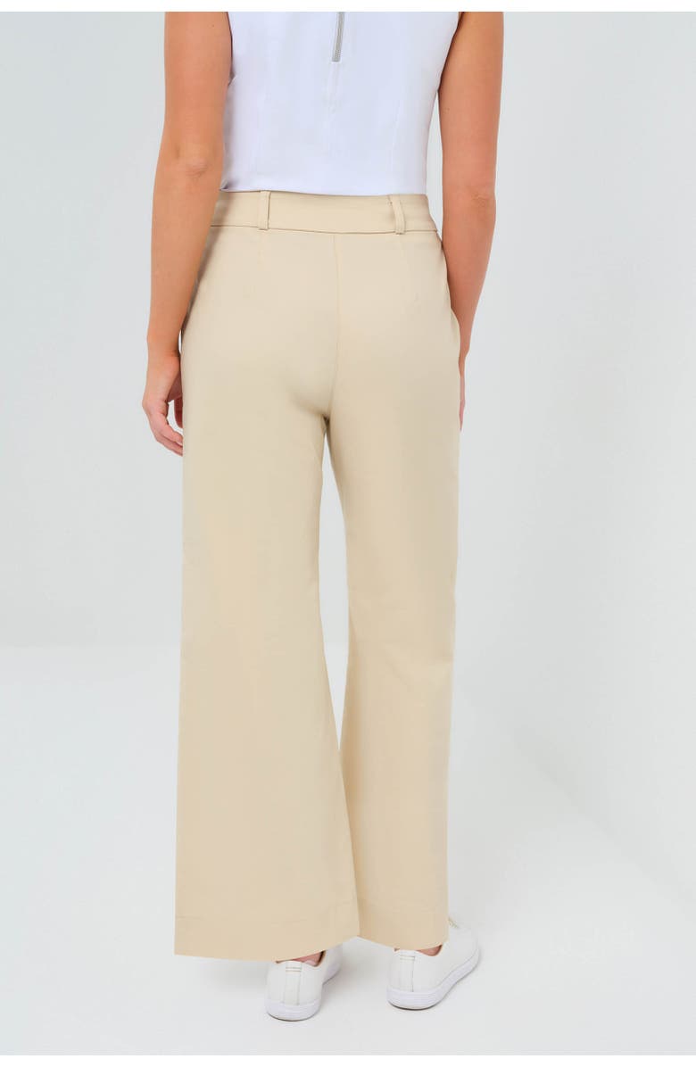 Anatomie Ivanna Performance Cotton Cropped Flare Pant, Alternate, color, Wheat