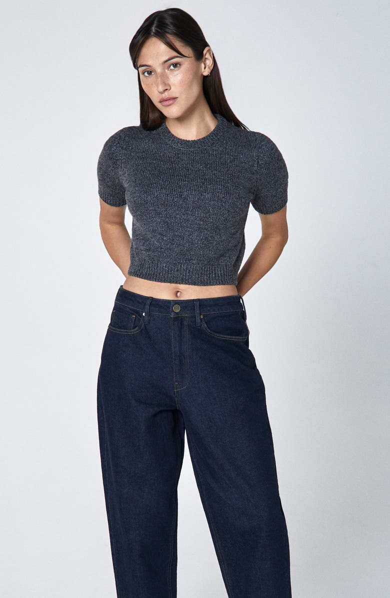 Unpublished Taylor Barrel Leg Jeans, Alternate, color, 