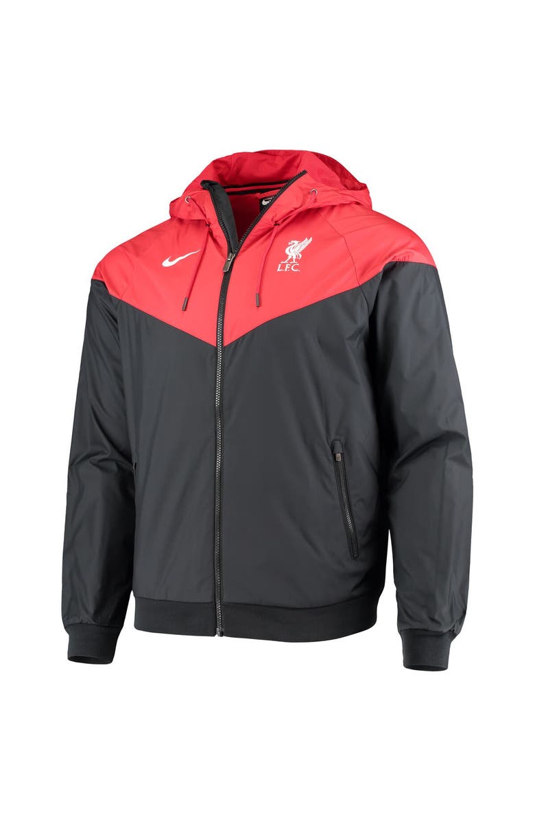 Nike Men's Nike Black Liverpool Windrunner Full-Zip Jacket, Alternate, color, 
