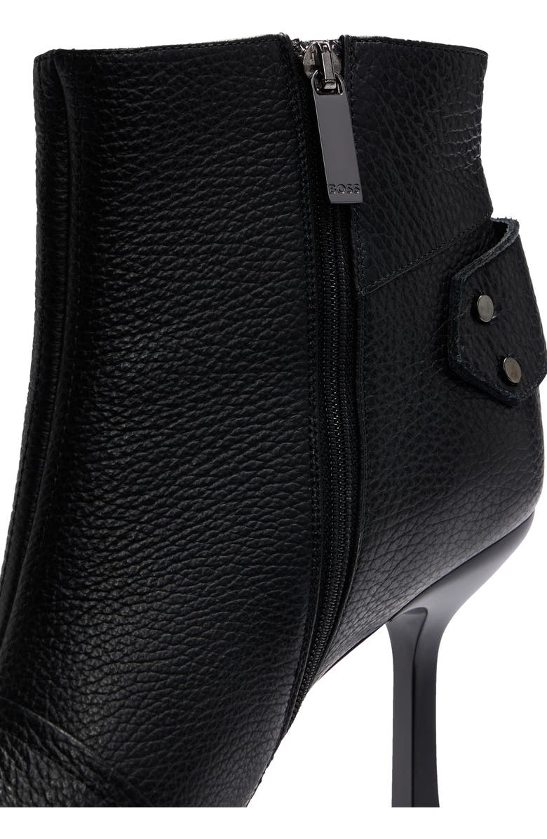 BOSS Vivian Pointed Toe Bootie, Alternate, color, Blk