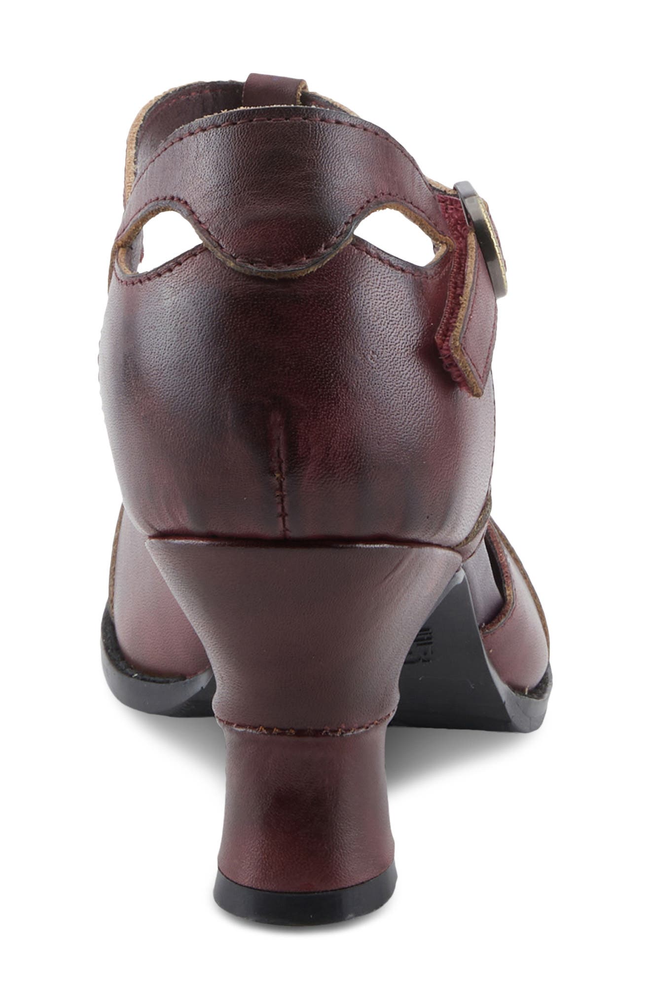 L'Artiste by Spring Step Altamira T-Strap Pump, Alternate, color, Bordeaux