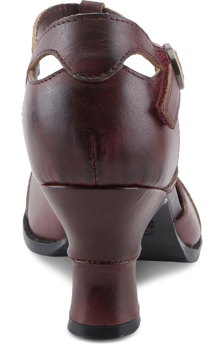 L'Artiste by Spring Step Altamira T-Strap Pump, Alternate, color, Bordeaux