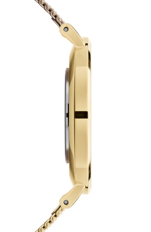 Daniel Wellington Grand Petite Evergold Mesh Strap Watch, 36mm In Gold