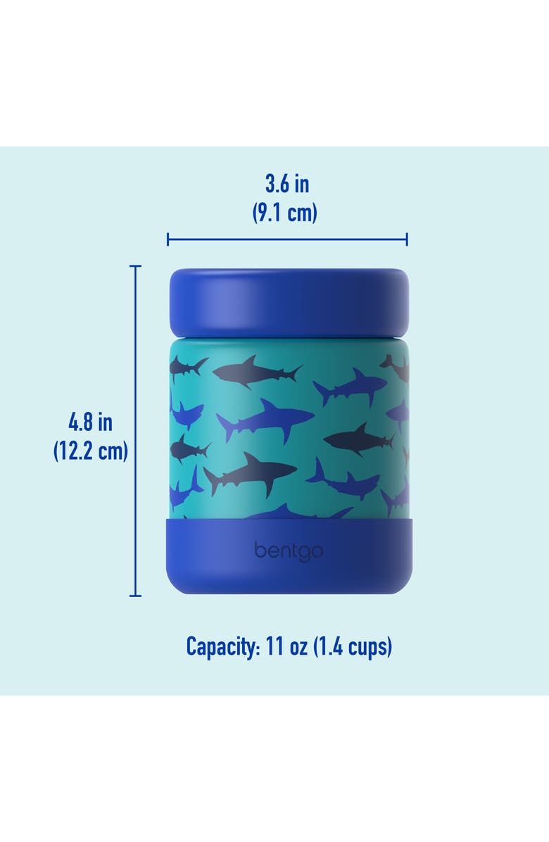 BENTGO Kids' Insulated Stainless Steel Food Jar, Alternate, color, Shark