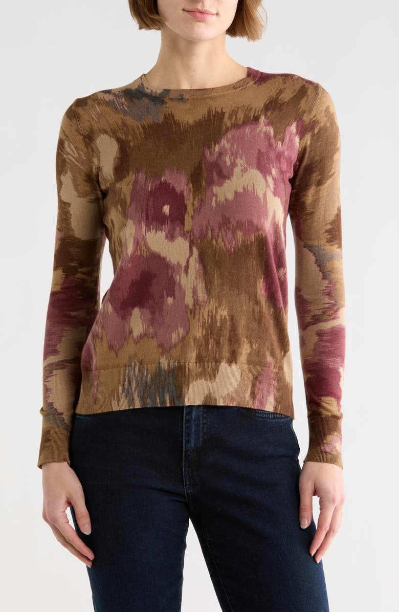 Lauren Ralph Lauren Cotton Blend Sweater, Main, color, 