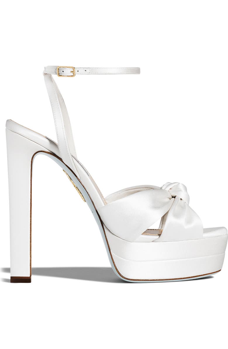 Aquazzura Cupid Bridal Ankle Strap Sandal, Alternate, color,