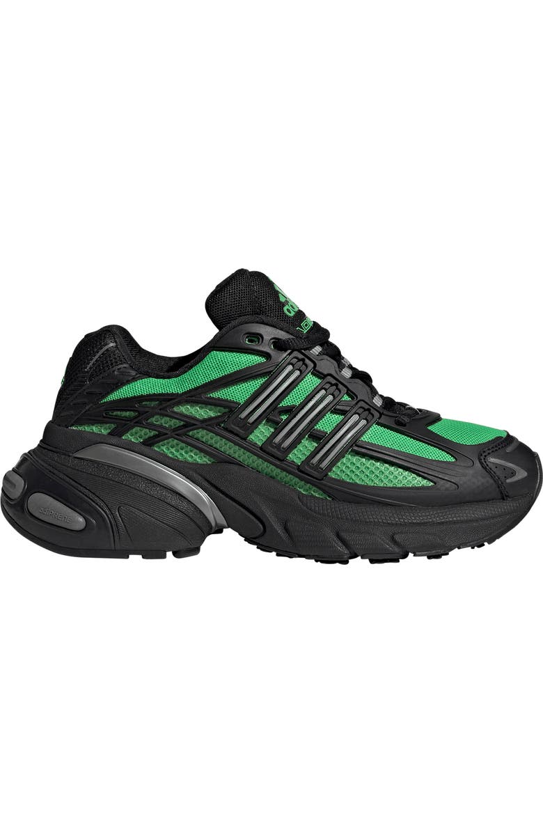 adidas Kids' Adistar XLG 2.0 Sneaker, Alternate, color, Green/ Black/ Iron Metallic