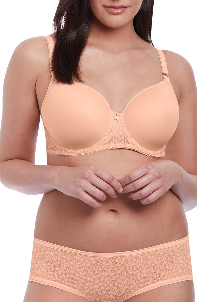 Freya Starlight Idol Underwire Bra, Main, color, Caramel