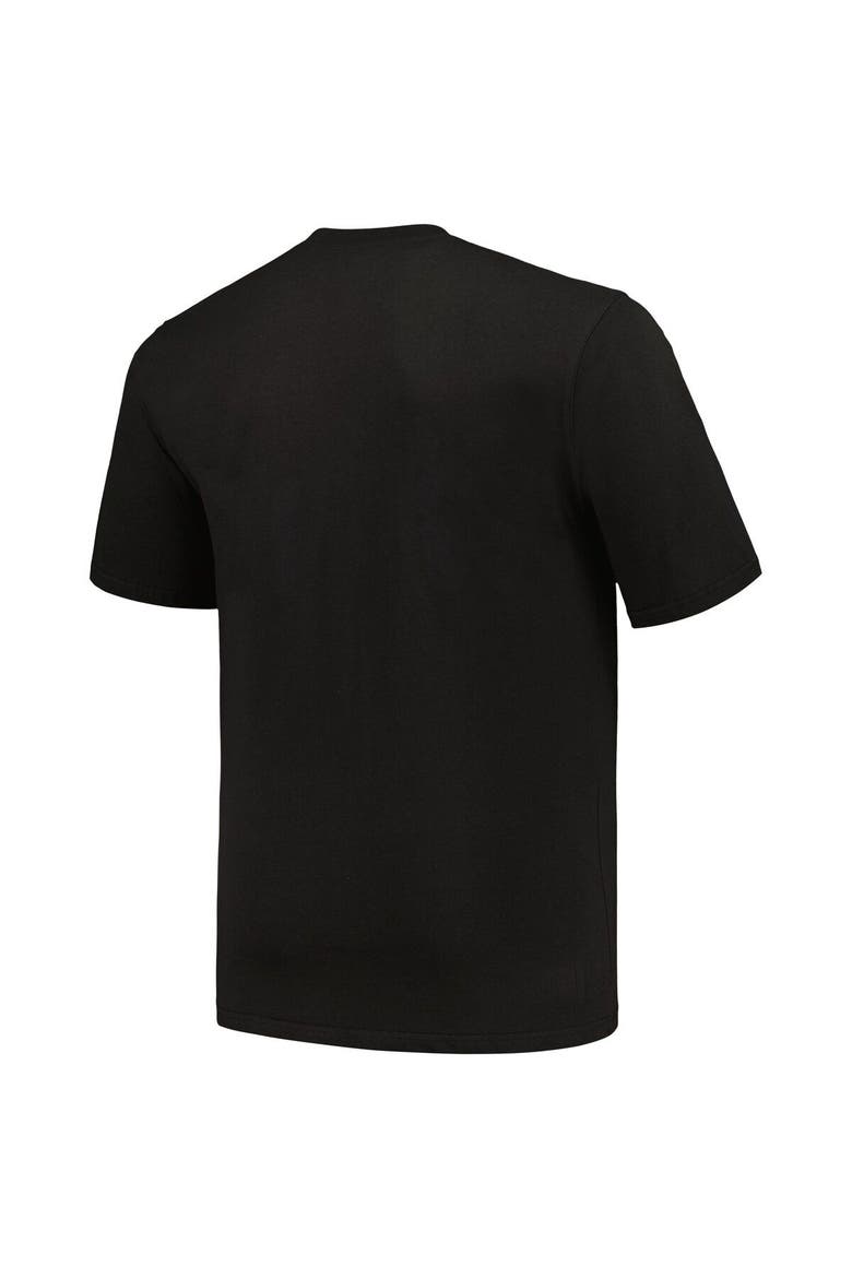 Men's Profile Black/Heather Gray Washington Nationals Big & Tall T-Shirt Combo Pack, Alternate, color, Black