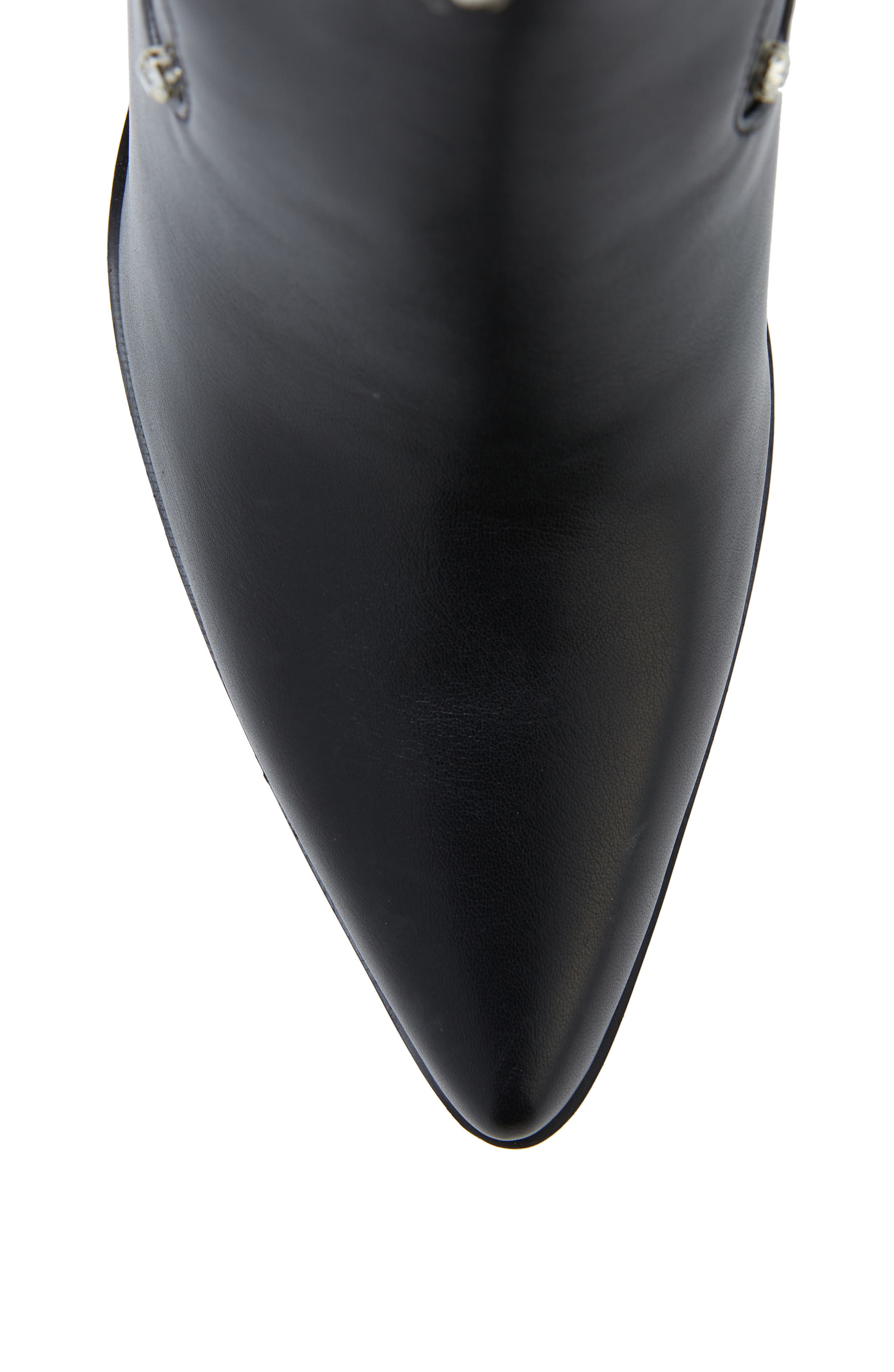 AZALEA WANG Upbeat Western Boot, Alternate, color, Black