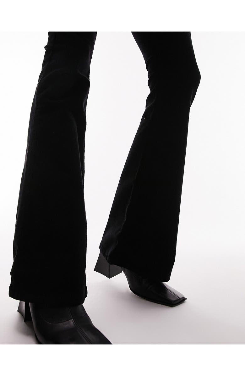 Topshop Jamie Flare Stretch Corduroy Jeans, Alternate, color,