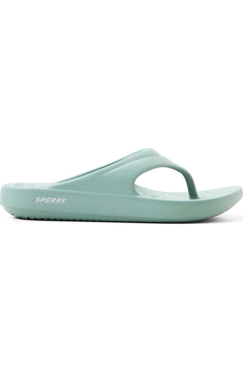 Sperry Flow Flip Flop, Alternate, color, Light Green