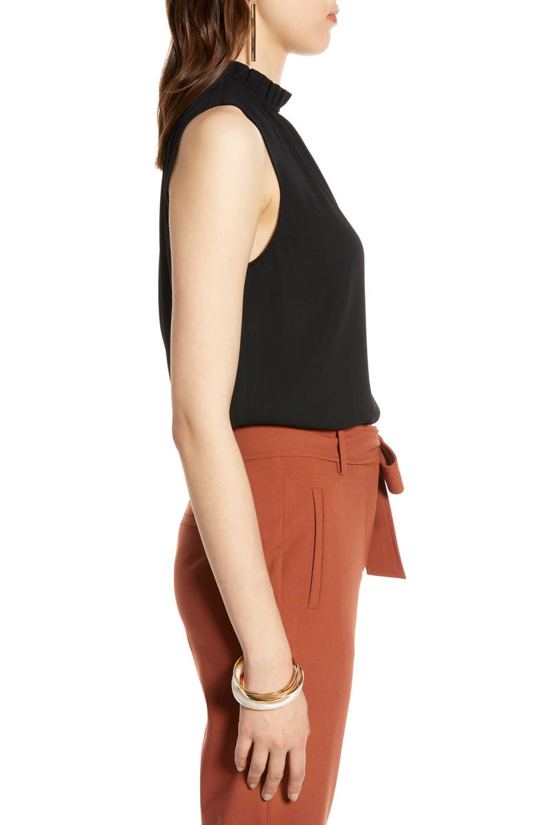 Halogen<sup>®</sup> Ruffle Neck Top, Alternate, color, 