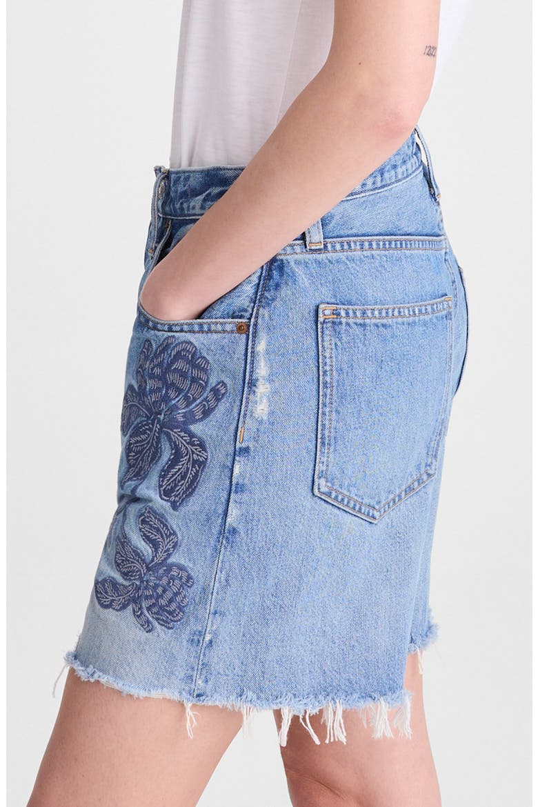 The Essex Mid-Length Shorts, Alternate, color, WORN MID INDIGO