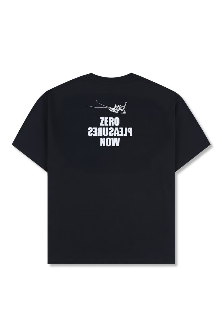 X Zero Skateboards Roaches Graphic T-Shirt, Alternate, color, BLACK