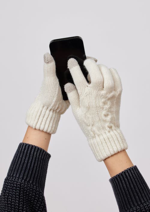 Hat Attack Frosty Touch Glove In Neutral