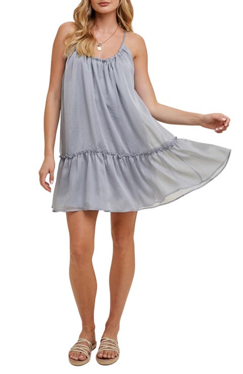 Chiffon Babydoll Minidress