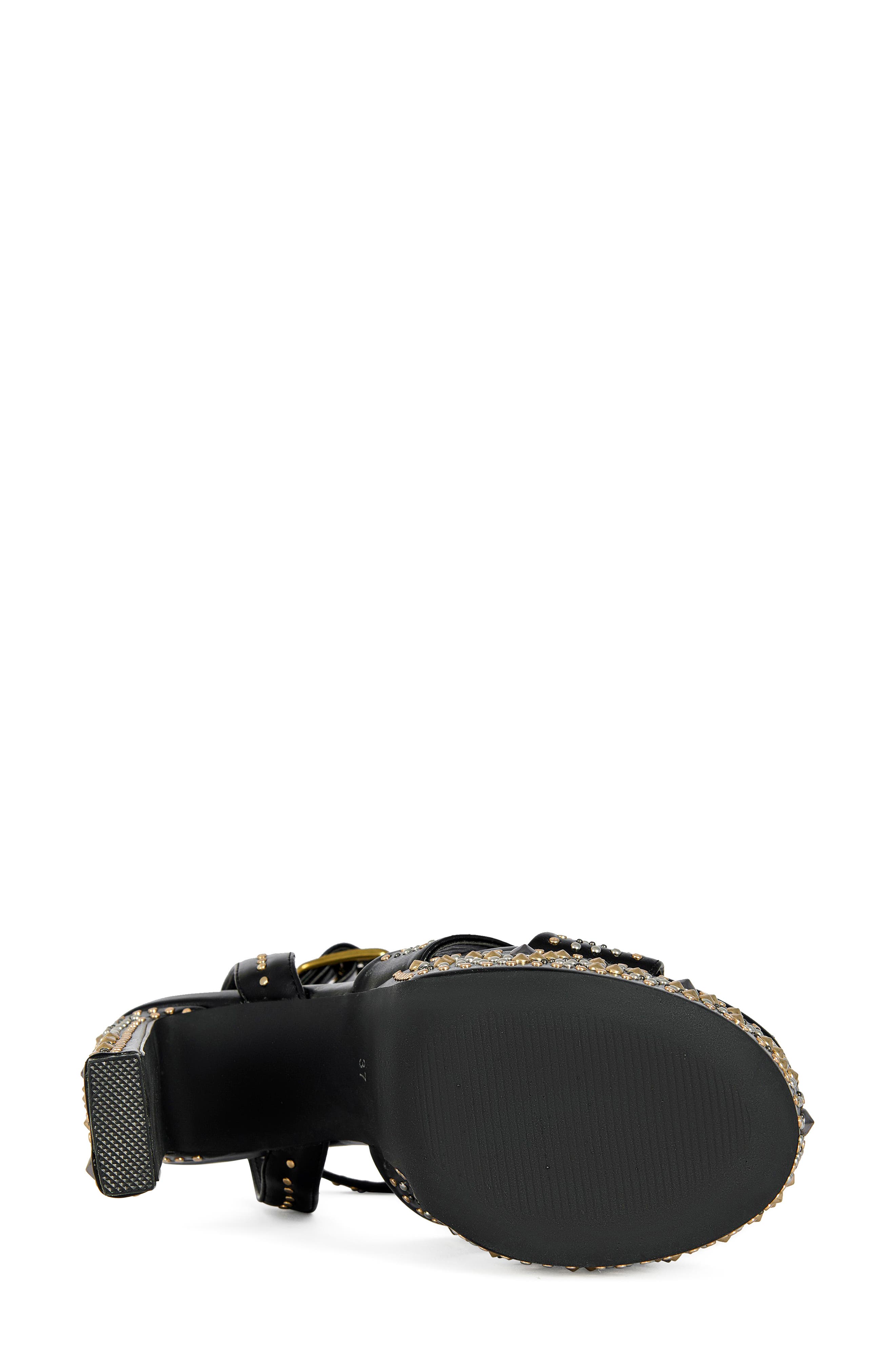 AZALEA WANG Yuma Ankle Strap Platform Sandal, Alternate, color, 