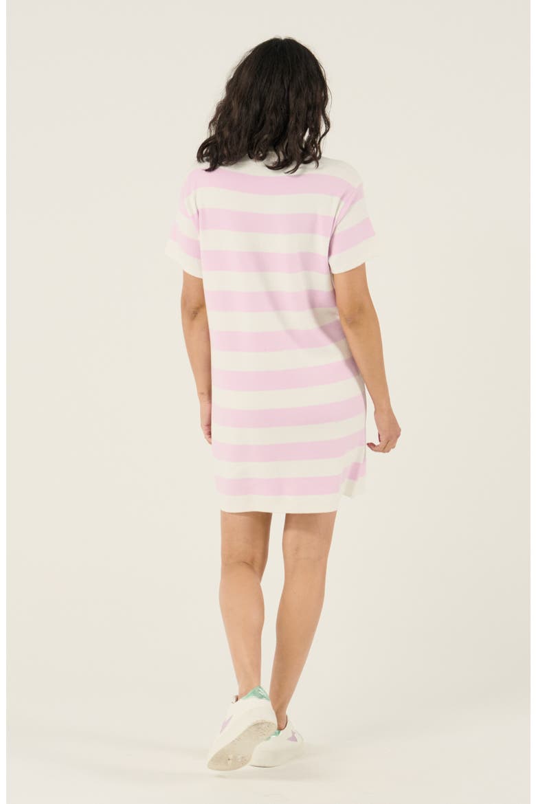 Maternity and Nursing Polo Dress Hamptons, Alternate, color, Parma