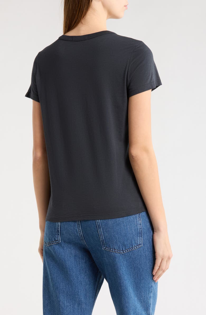 Marine Layer Tried & True Crewneck T-Shirt, Alternate, color, Black