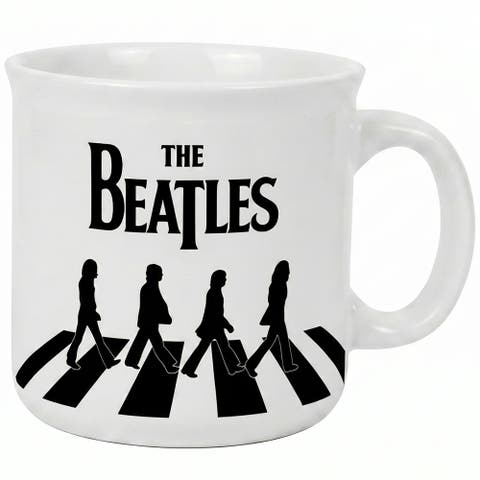 20 oz The Beatles Abbey Road Walk Ceramic Camper Mug
