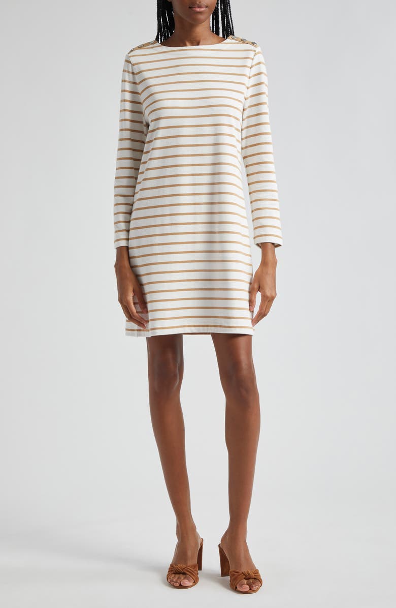 Veronica Beard Ruta Stripe Minidress, Main, color,