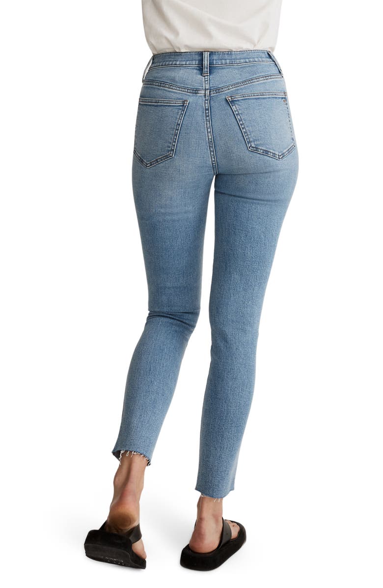 Madewell Roadtripper High Waist Skinny Jeans, Alternate, color,