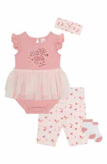 PL Baby by Petit Lem Four-Piece Western Tutu Skegging Set