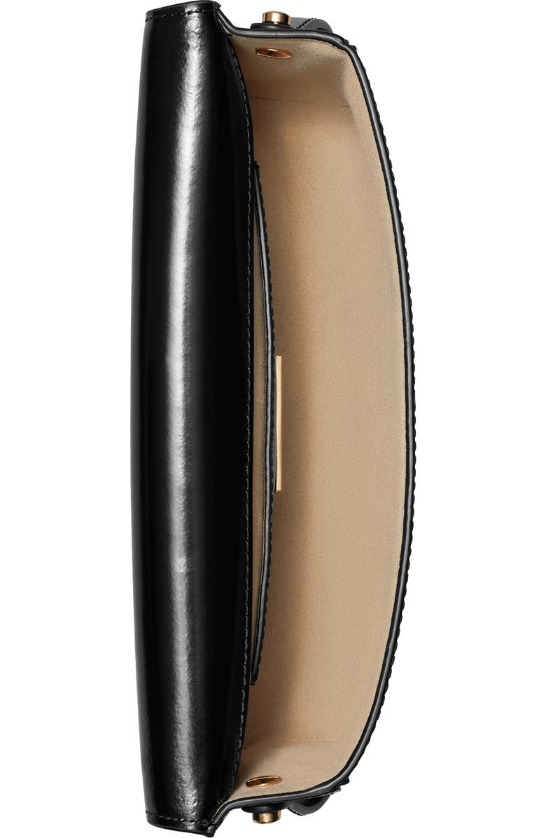 Tory Burch Robinson Spazzolato Leather Shoulder Bag, Alternate, color,