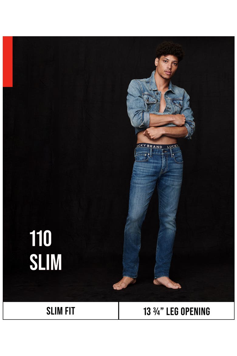 CoolMax® 110 Slim Jeans, Alternate, color, LEON PARK