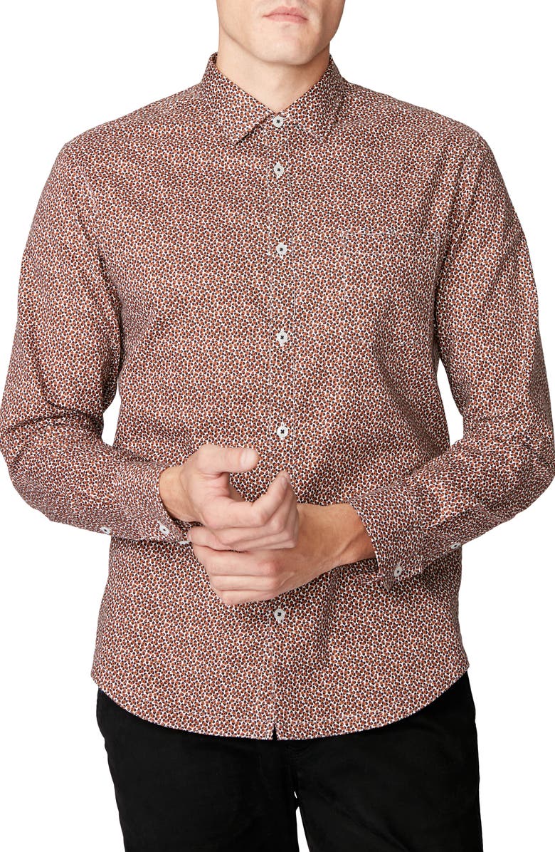 Good Man Brand On Point Slim Fit Button-Up Shirt, Main, color,