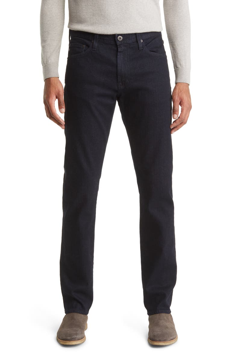 Everett Slim Straight Leg Jeans, Main, color, STELLAR