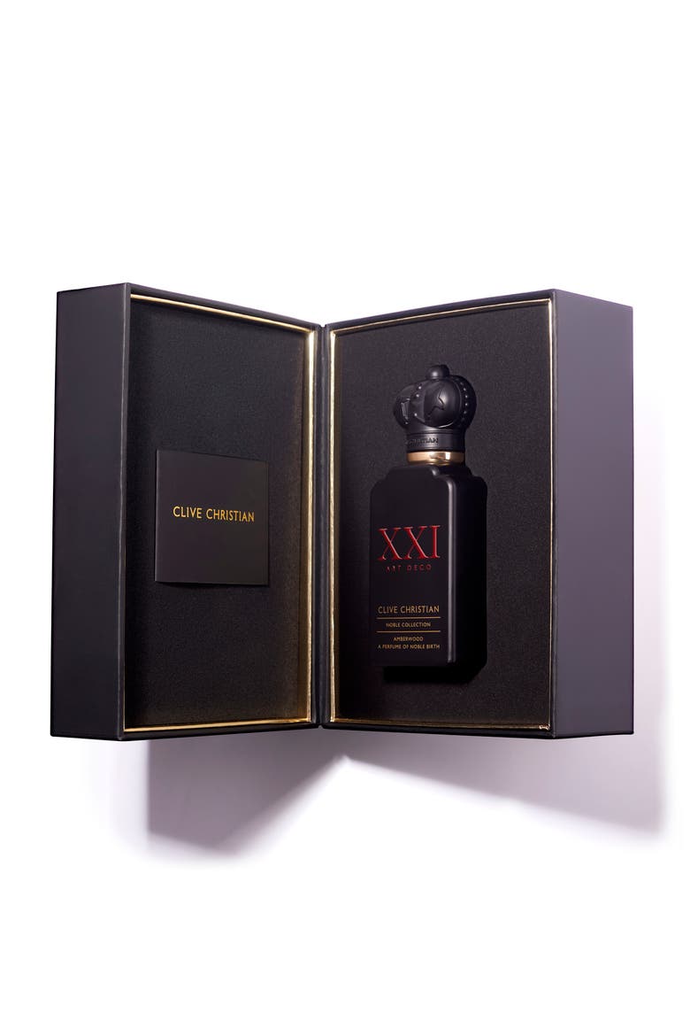 Noble Collection XXI Art Deco Amberwood Perfume, Alternate, color, NO COLOR