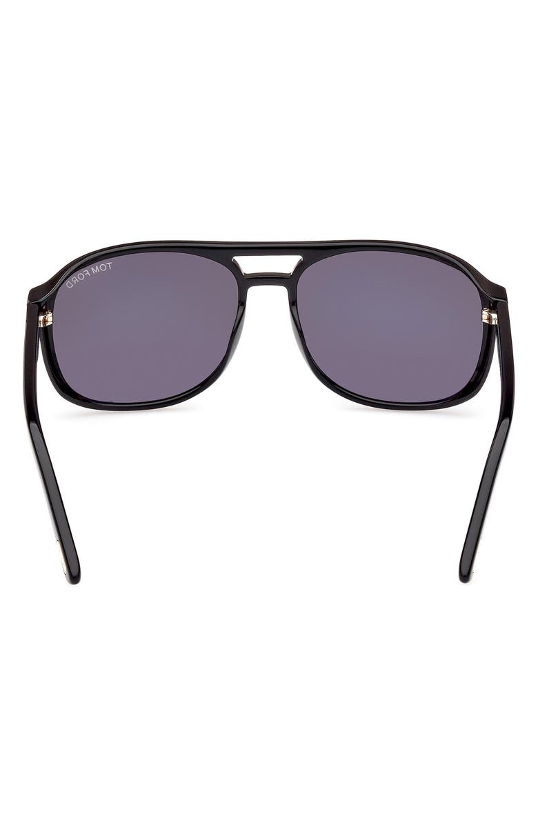 TOM FORD Rosco 58mm Navigator Sunglasses, Alternate, color, 