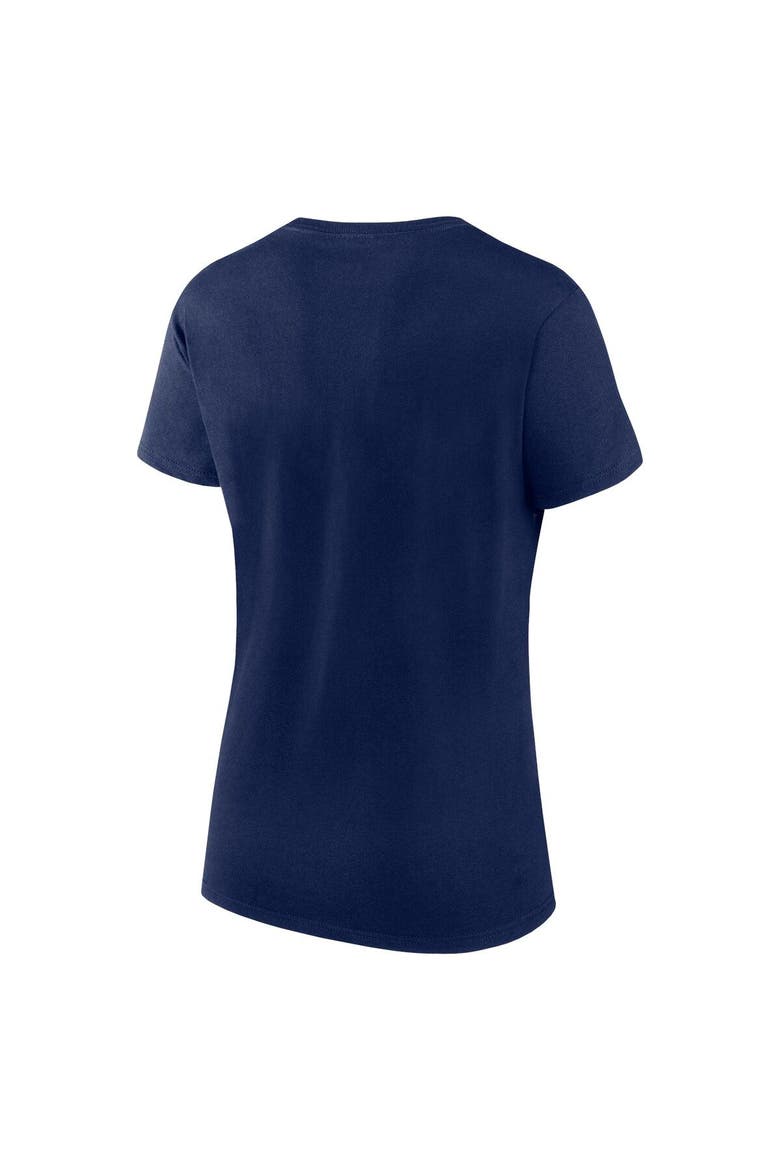Women's Fanatics Branded Navy Minnesota Twins Logo Fitted T-Shirt, Alternate, color, Navy